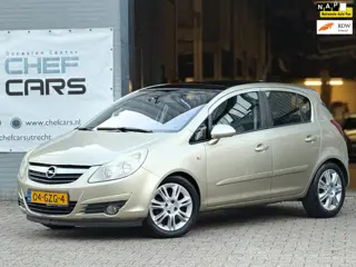 Opel Corsa 1.4|NAP|AIRCO|PANO|PARKEERSENSOR|CRUISE|HALFLEER!