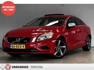 Volvo S60 1.6 DRIVe R-Design/ DEALER ONDERHOUDEN!/ 18'' LMV/ Bi-Xenon/ Blis/ Lane-Assist./ Adaptive 