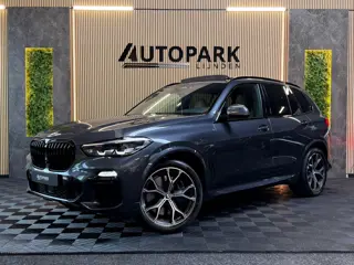 BMW X5 XDrive45e High Executive M-SPORT|PANO|HuD|H&K|360CAM|KEYLESS|TREKHAAK|AUTOPILOT|DEALER ONDERH