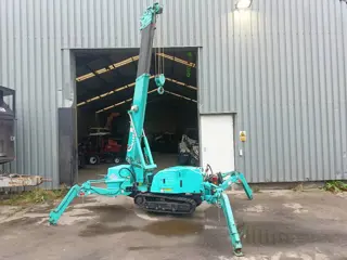 Maeda MC 285 CRME-2 minikraan hybride spin spider crane