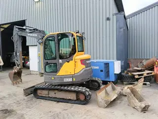 Volvo ECR 58 D rups graafmachine tracked excavator bagge