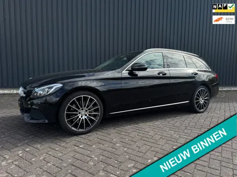 Mercedes-Benz C-klasse Estate 350 e Lease Edition ( VOL LEDER + STOELVERWARMING )