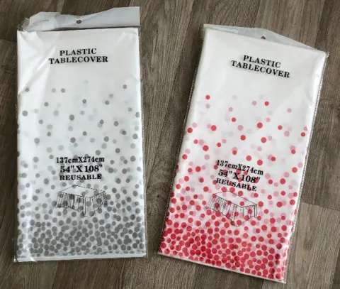 Tafelkleden Plastic (Wegwerp)