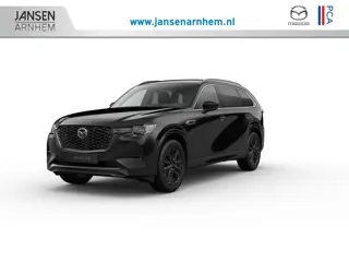 Mazda CX-80 Homura Plus - Zwart Nappa Leder