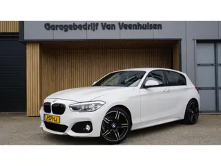 BMW 1-serie 118i 160pk M-Sport Shadow Line 5-Drs Leder Clima LED Navi 18inch LM 169986km *Goed onder