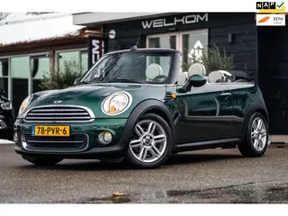 Mini Mini Cabrio 1.6 Cooper Chili NL Auto I NAP I Leder I Dealeronderhouden I Climate I Cruise I Zee