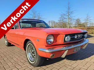 Ford Mustang HARDTOP V8 COUPE A CODE! (bj 1966, automaat)