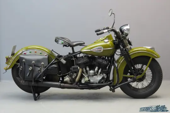Harley Davidson 1942 U 1209 cc 2 cyl sv 3604