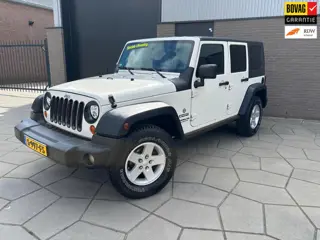 Jeep Wrangler Unlimited 2.8 CRD High Sport | SUPER Vlotte 4x4 met diverse Acc.| Losse dakpanelen | a