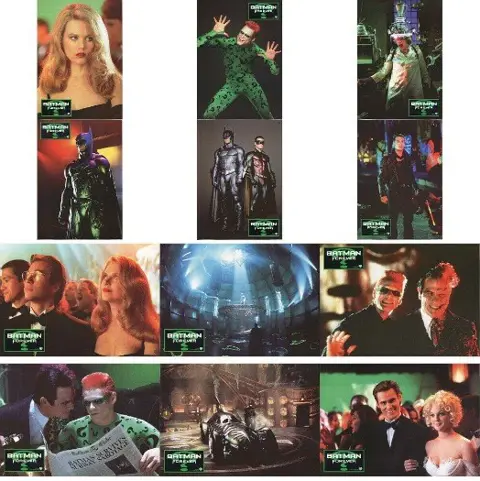 BATMAN FOREVER Duitse filmfotoset.