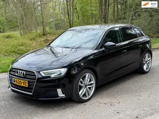 Audi A3 Sportback 35 TFSI CoD 1.5 Design Pro Line Plus 2019 Zwart