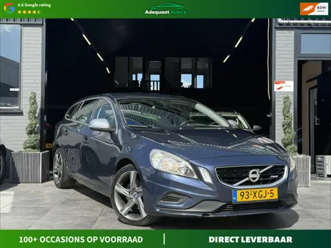 Volvo V60 1.6 T3 R-Design|2e eig|NAP|AUT|PDC|Trekhaak|Cruise