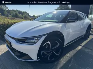 Kia EV6 Edition Advanced 77.4 kWh , Parelmoerwit, 800V, Verwarmbare voorstoelen, BTW-auto, Enz...