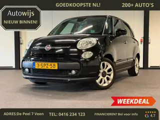 Fiat 500 L Living 0.9 TwinAir Lounge 7p.|7-PERSOONS|NL AUTO|NAVIGATIE|GOED ONDERHOUDEN