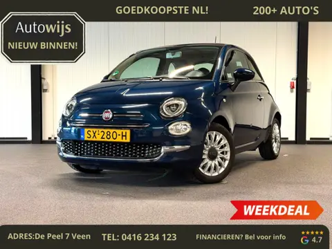Fiat 500 1.2 Lounge|PANO|LED|LM-VELG|GOED ONDERHOUDEN