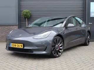 Tesla Model 3 Performance AWD 75 kWh | 92.6% SOH | FSD 3 | Stuur, stoel en achterbank verwarmd