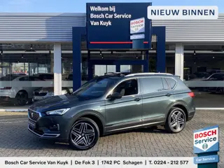 SEAT Tarraco 1.5 TSI Xcellence / Automaat / NL-Auto / Vol-Leder / Open-Panodak / Stoelverwarming V+A