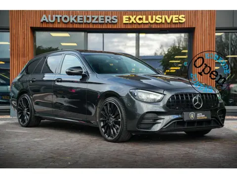 Mercedes-Benz E-klasse 300 de Panodak Burmester 360 Camera HUD Trekhaak Keyless