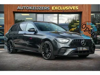 Mercedes-Benz E-klasse 300 de Panodak Burmester 360 Camera HUD Trekhaak Keyless