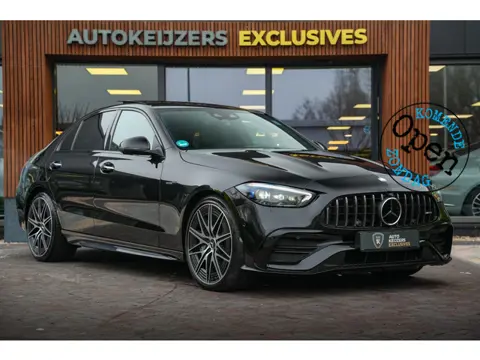 Mercedes-Benz C-klasse AMG 43 4MATIC Panoramadak Burmester Adapt. Cruise Ambient HeadUp Nieuwe Model