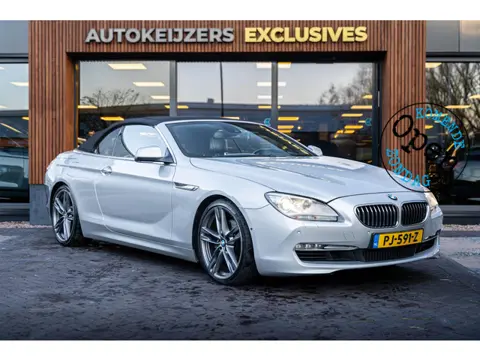 BMW 6-serie Cabrio 640i High Executive Leer Sportstoelen Navi