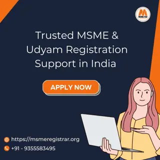 Trusted MSME & Udyam Registration Support in India