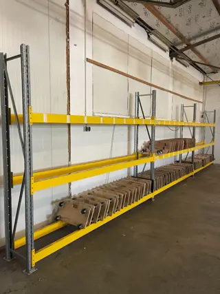 Bandenrek Bandenstelling Bandenopslag 12 Meter lang 260 Hoog