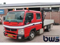 Mitsubishi Canter 3C13 3.0 DI 340 Dub.cab / Kraan / Airco / 103 dKm / 6 pers