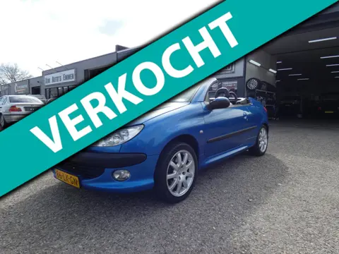 Peugeot 206 CC 1.6-16V Premium|VERKOCHT!|Cabrio|LM-Velgen|Leer|NL Auto!!