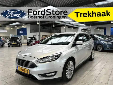 Ford FOCUS Wagon 125pk Titanium | Nwe. distributieriem | Trekhaak | Voorruit verwarmd | Camera | Cli