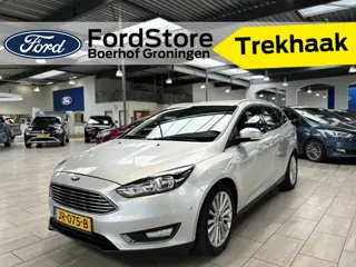 Ford FOCUS Wagon 125pk Titanium | Nwe. distributieriem | Trekhaak | Voorruit verwarmd | Camera | Cli
