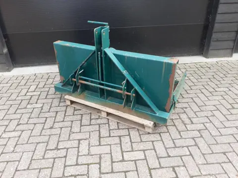 grondbak 150cm gebruikt voor trekker