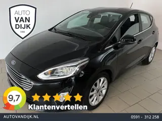 Ford Fiesta 1.0 EcoBoost Titanium AIRCO CLIMA NAVI CRUISE APP CONNECT KEYLESS CHROOM ACCENTEN PDC VE