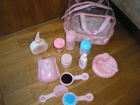 Poppenverzorgingsset - voor de poppenmoeder