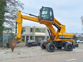 JCB JS 160 W overslag waste handler umslag bagger