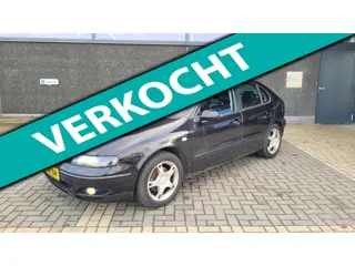 Seat Leon 1.8-20V 125 pk Sport *vol leder* *historie* *1e eigenaar*
