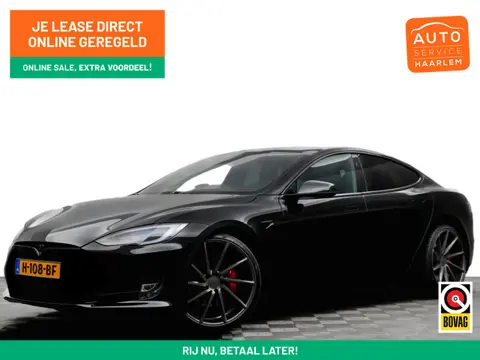 Tesla Model S 100D Performance Ludicrous 750pk/970nm Vossen LMV, Vol Leder Interieur, Alcantara Inte