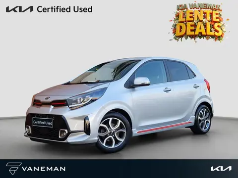 Kia Picanto 1.0 DPi GT-Line | Camera | Navi | Leder | Key-Less | 15” Velgen | Clima | PDC | Cruise |