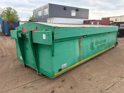 ALL-IN Containers 19,5m3 kipper met alu kleppen
