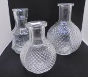 VAAS BOL en FLES HELDER 3 dlg set Nieuw