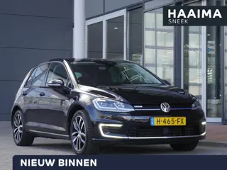 Volkswagen e-Golf E-DITION | Warmtepomp | Digitaal instrumentenpaneel | Parkeer assistent | Led kopl
