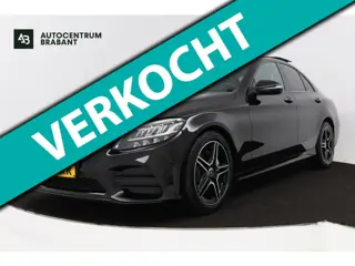 Mercedes-Benz C-klasse 180 Business Solution AMG (PANORAMADAK, ADAPTIVE CRUISE, STOELVERWARMING, PDC