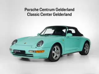 Porsche 911 993 Carrera Cabriolet | PTS Mint grün