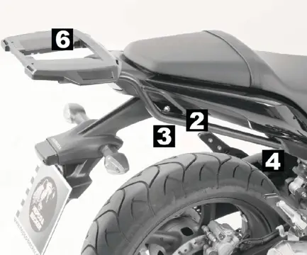 TOPKOFFERDRAGER Honda CBR 600 F 2011 - 2013