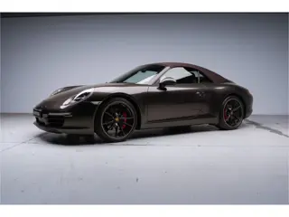 Porsche 911 Cabrio 3.8 Carrera S Anthracite Brown l Sport Chrono l Memory seats