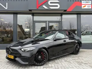 Mercedes-Benz C-klasse 180 AMG Line Pano Leder Ambient