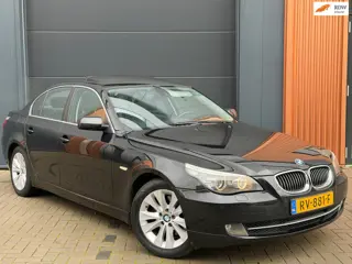 BMW 5-serie 525i Business Line Edition II |100% onderhouden|Schuifdak|Softclose|Groot scherm|Stoelve