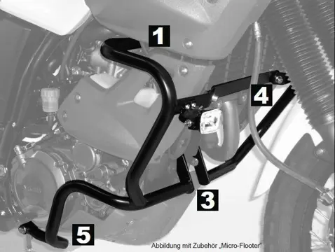 VALBEUGEL Yamaha XTZ Tenere 2008 - 2013