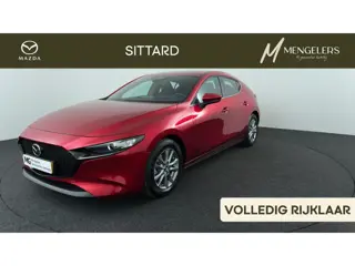 Mazda 3 2.5 e-SkyActiv-G M Hybrid 140 Prime-line Automaat | Rijklaar | Navigatie | Sensoren achter |