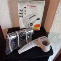 Westmark trommelrasp met 3 snijtrommels trommelrasp vaatwasser veilig materiaal: kunststof, rvs - h